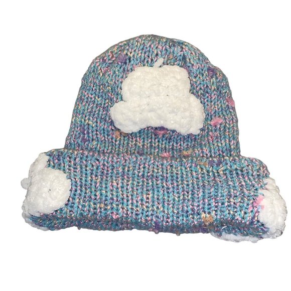 Plasma Beamz Hand Knitted Head in the Clouds Beanie